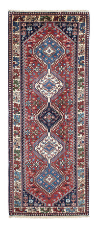 Alfombra de pasillo Alfombra persa - Nómada - 200 x 81 cm - azul oscuro