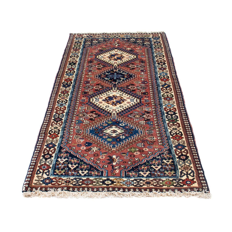 Alfombra de pasillo Alfombra persa - Nómada - 189 x 79 cm - rojo claro