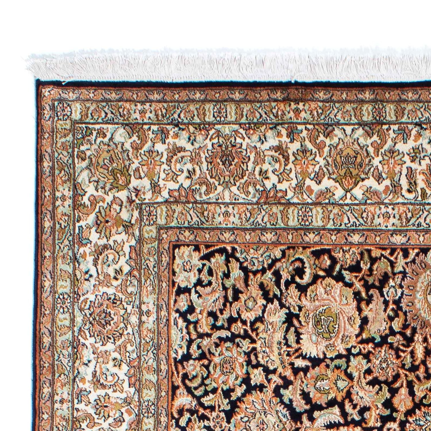 Alfombra persa - Clásica - 226 x 154 cm - azul oscuro