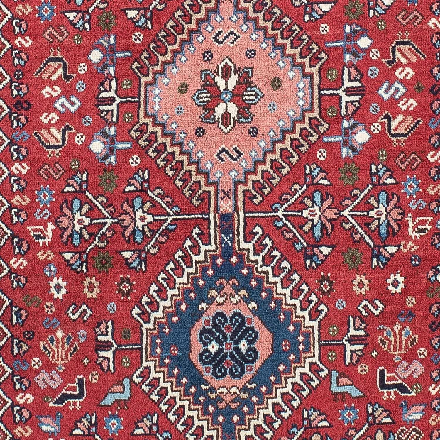 Alfombra de pasillo Alfombra persa - Nómada - 201 x 82 cm - rojo