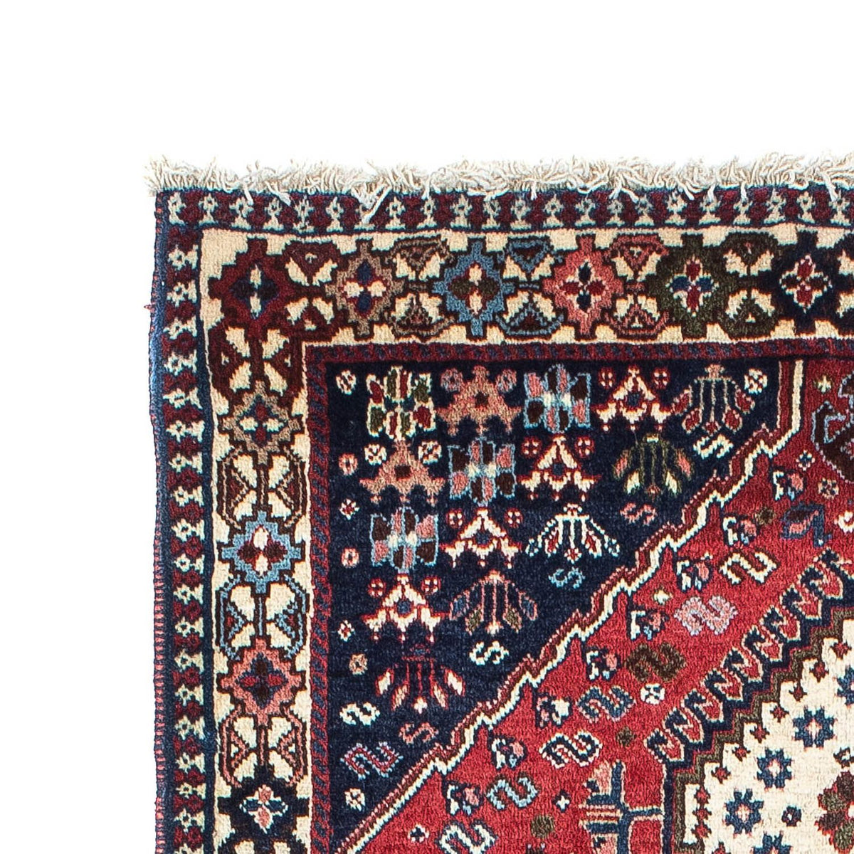 Alfombra de pasillo Alfombra persa - Nómada - 201 x 82 cm - rojo