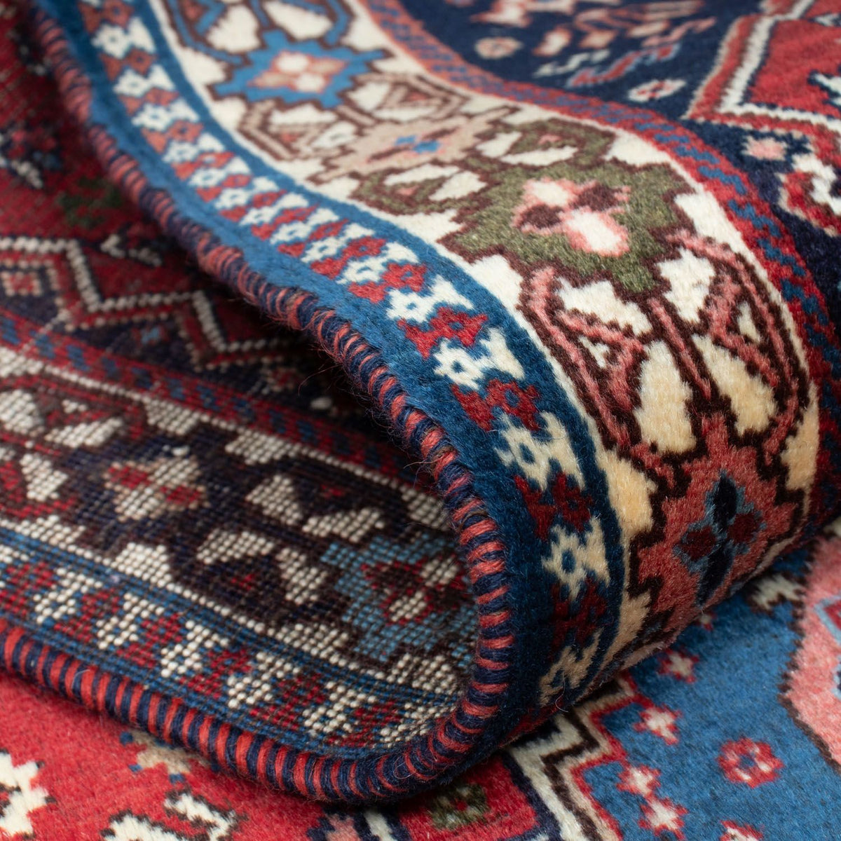 Alfombra de pasillo Alfombra persa - Nómada - 201 x 82 cm - rojo