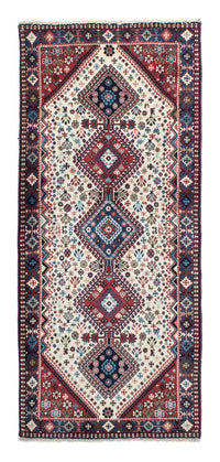 Alfombra de pasillo Alfombra persa - Nómada - 192 x 84 cm - beige