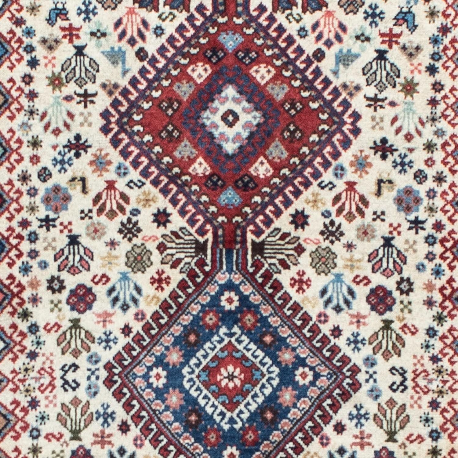 Alfombra de pasillo Alfombra persa - Nómada - 192 x 84 cm - beige