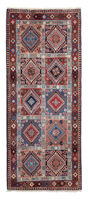 Alfombra de pasillo Alfombra persa - Nómada - 197 x 81 cm - rojo claro