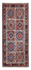 Alfombra de pasillo Alfombra persa - Nómada - 197 x 81 cm - rojo claro