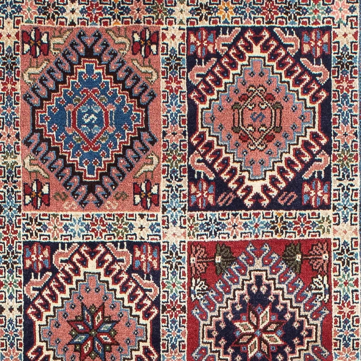 Alfombra de pasillo Alfombra persa - Nómada - 197 x 81 cm - rojo claro