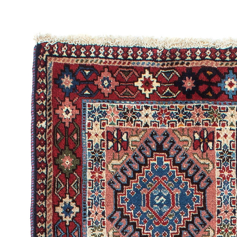 Alfombra de pasillo Alfombra persa - Nómada - 197 x 81 cm - rojo claro