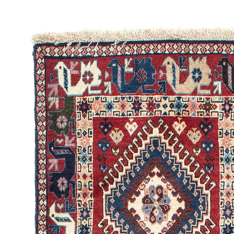 Alfombra de pasillo Alfombra persa - Nómada - 190 x 81 cm - rojo claro
