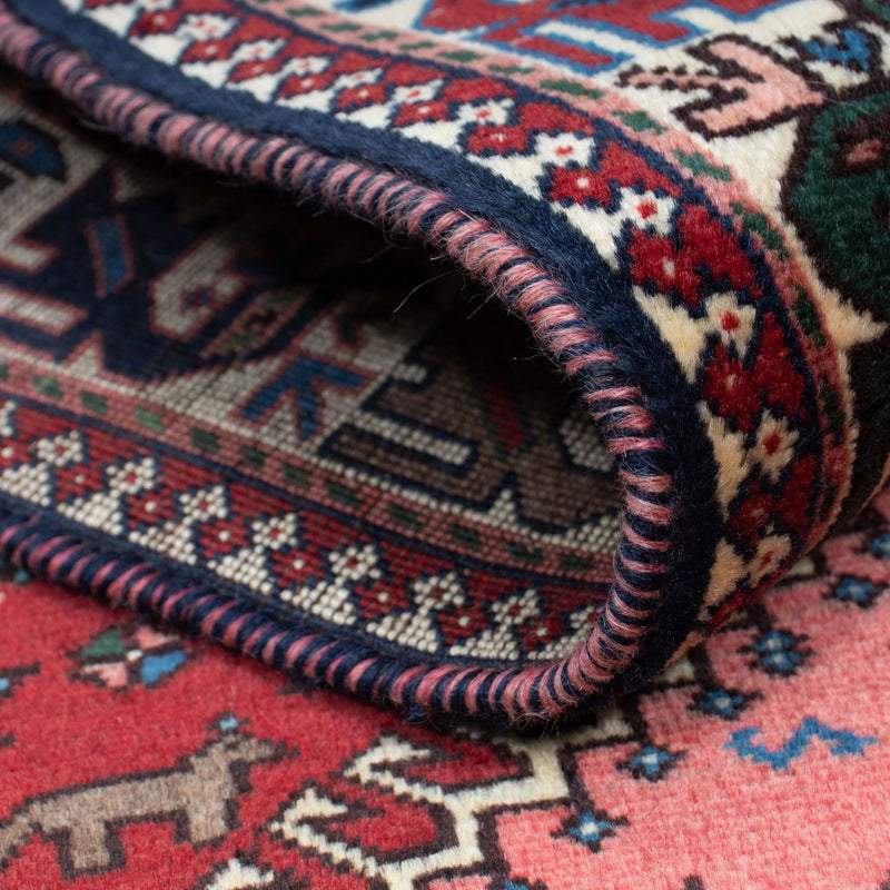 Alfombra de pasillo Alfombra persa - Nómada - 197 x 80 cm - rojo oscuro