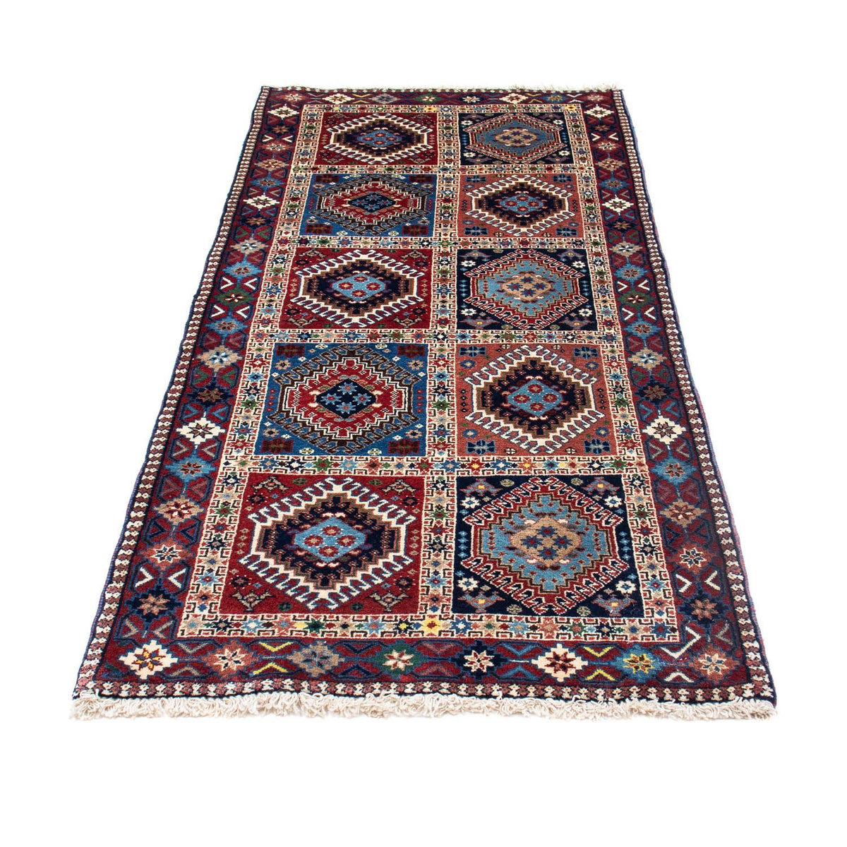 Alfombra de pasillo Alfombra persa - Nómada - 190 x 78 cm - beige