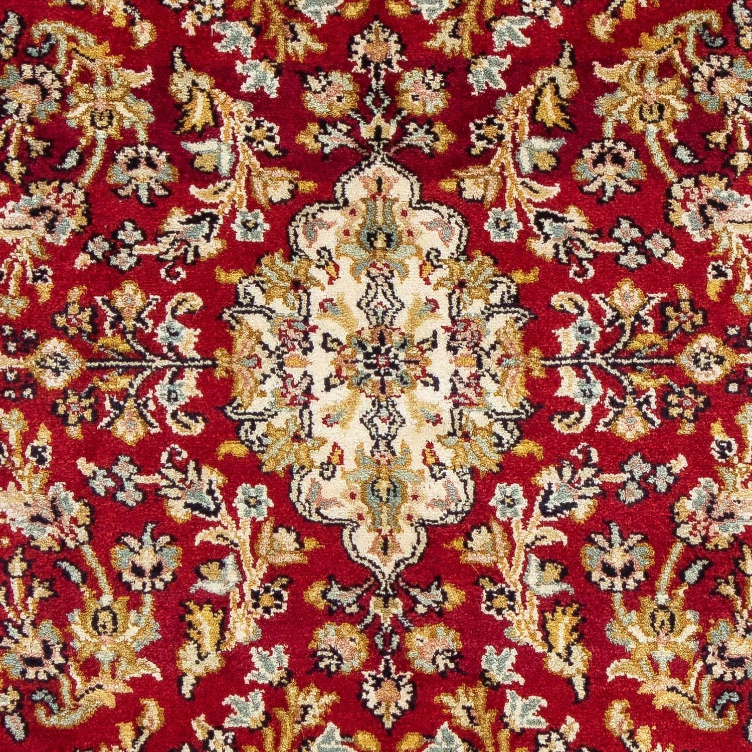 Alfombra persa - Clásica - 89 x 62 cm - rojo oscuro