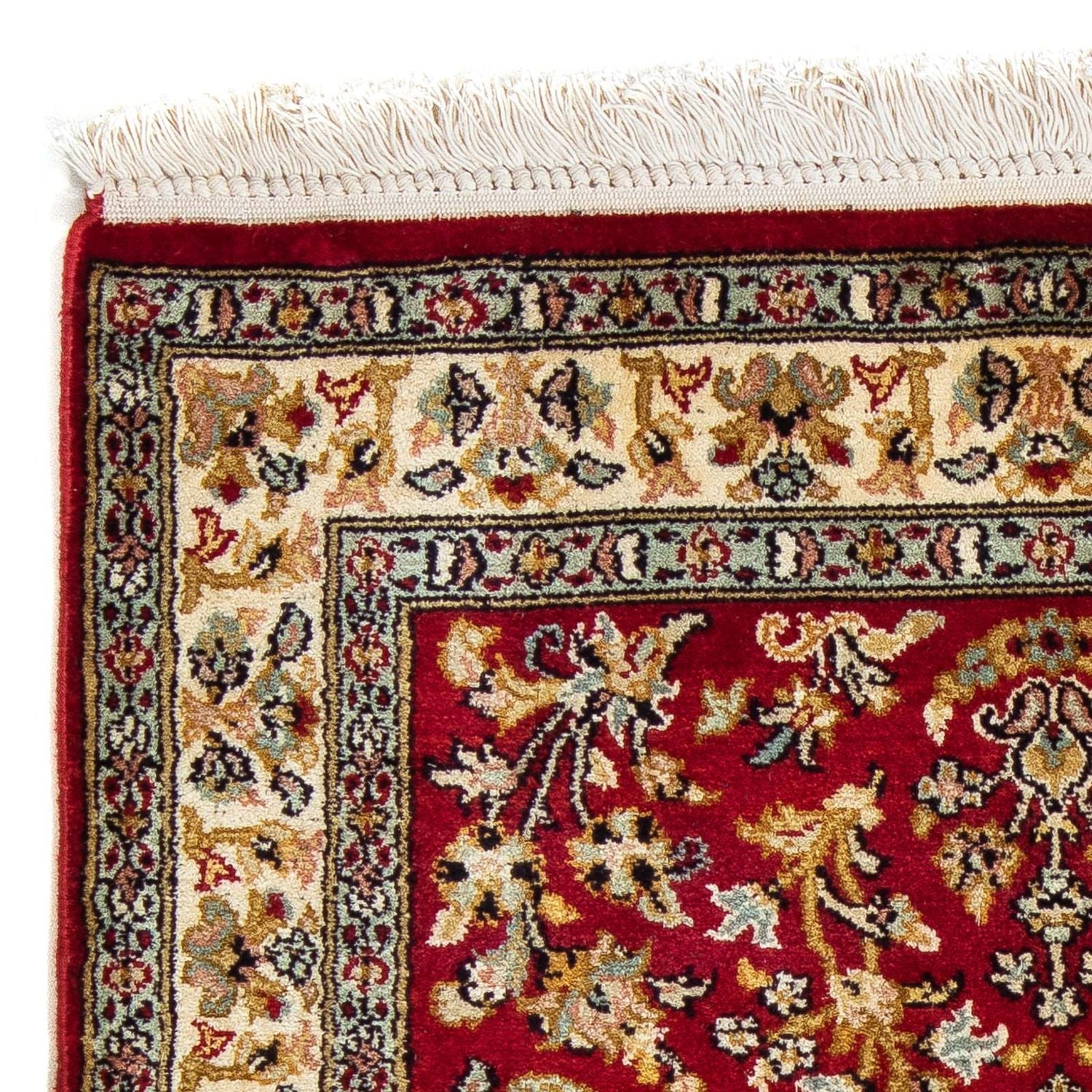 Alfombra persa - Clásica - 89 x 62 cm - rojo oscuro