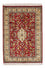 Alfombra persa - Clásica - 93 x 63 cm - rojo oscuro