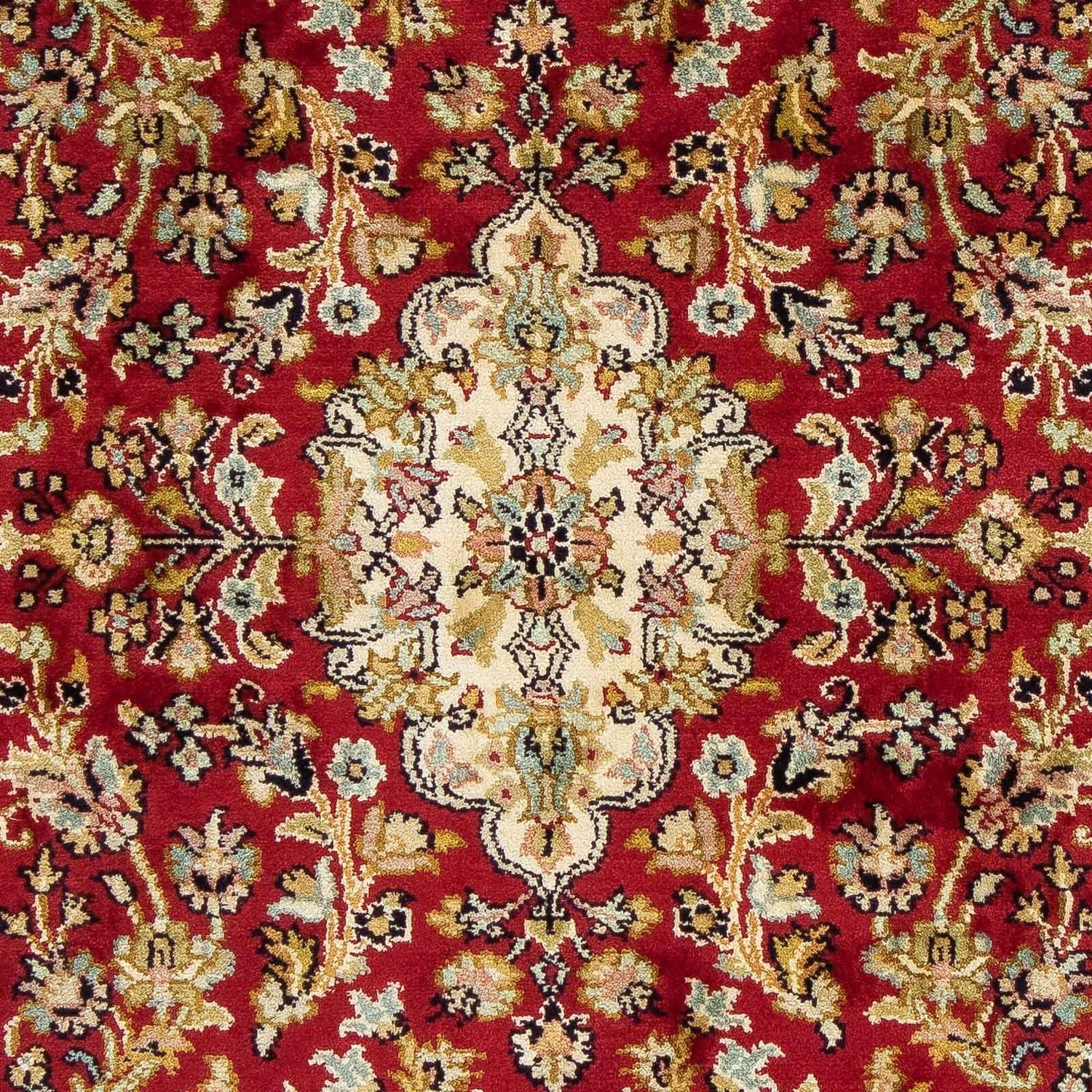 Alfombra persa - Clásica - 93 x 63 cm - rojo oscuro