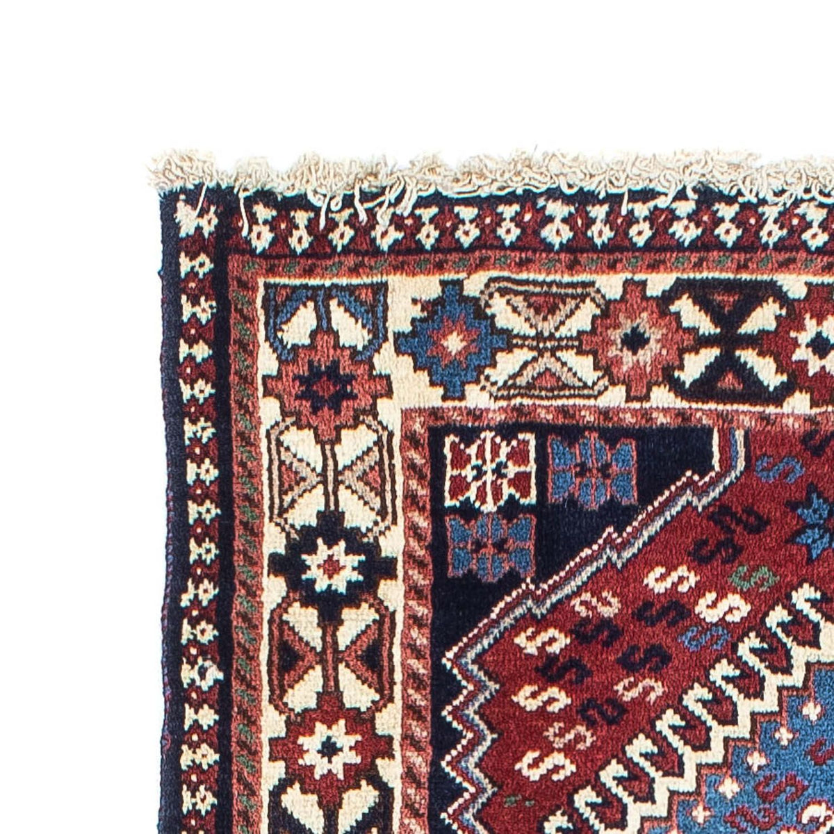 Alfombra de pasillo Alfombra persa - Nómada - 195 x 79 cm - rojo