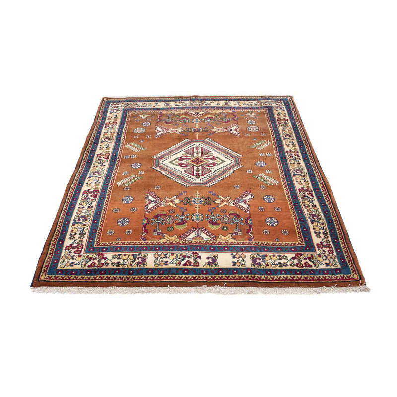Alfombra persa - Nómada - 158 x 120 cm - marrón