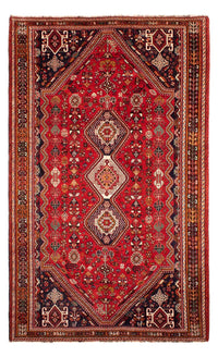 Alfombra persa - Nómada - 298 x 189 cm - rojo oscuro