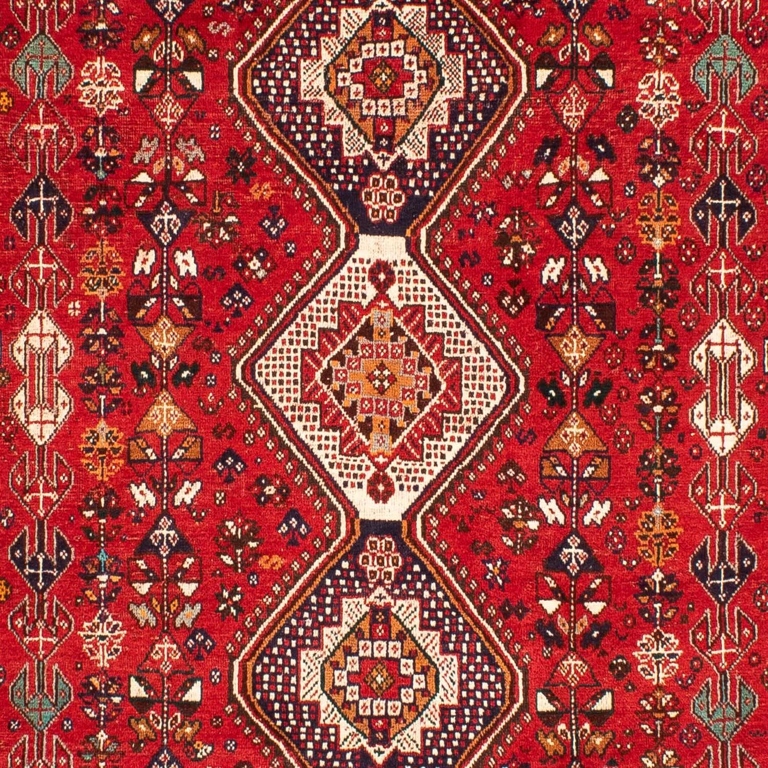 Alfombra persa - Nómada - 298 x 189 cm - rojo oscuro
