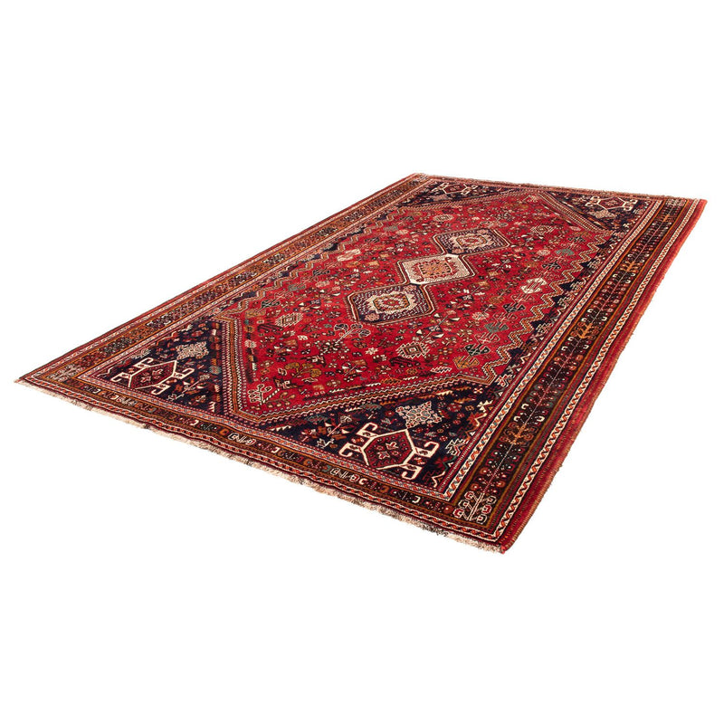 Alfombra persa - Nómada - 298 x 189 cm - rojo oscuro
