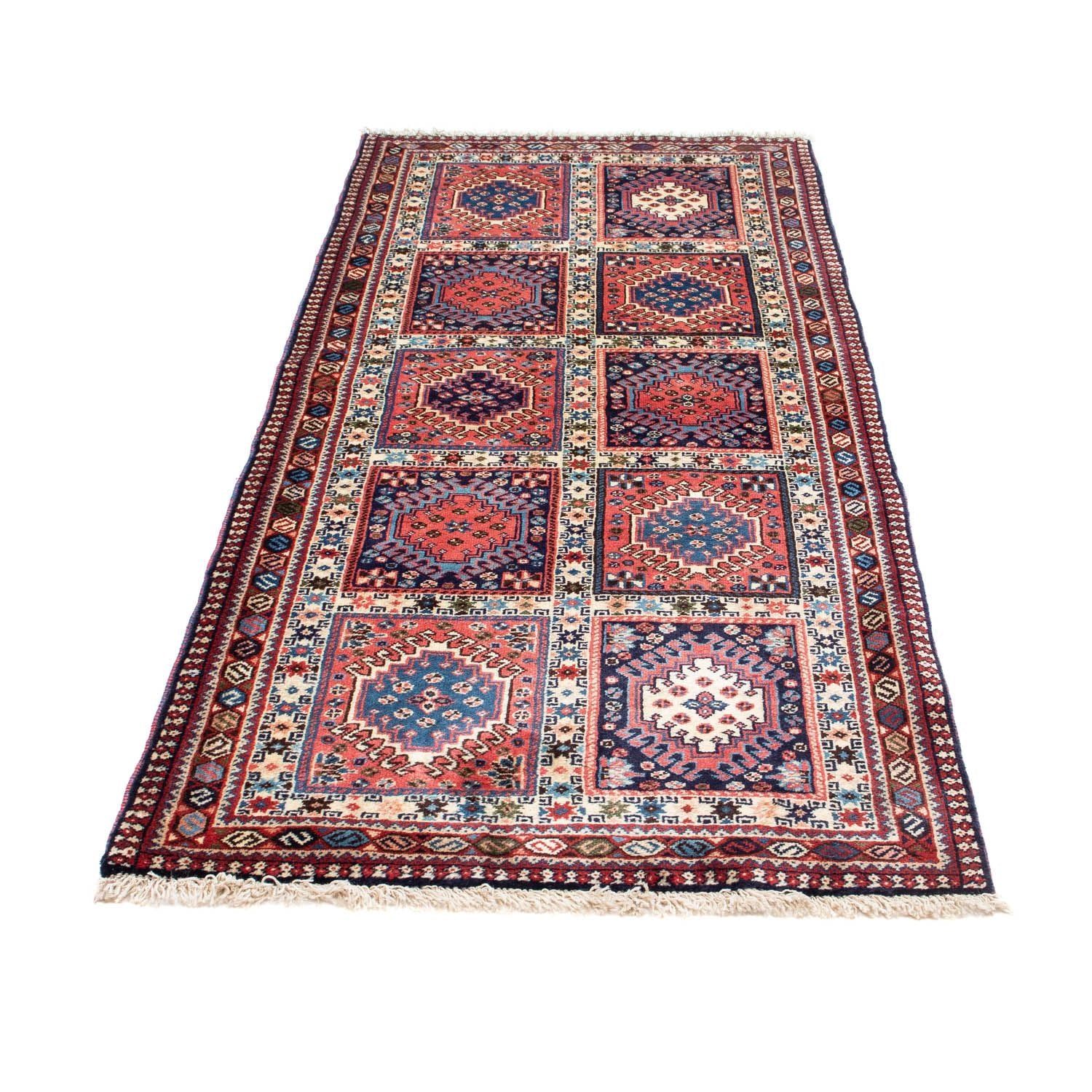 Alfombra de pasillo Alfombra persa - Nómada - 195 x 81 cm - rojo claro