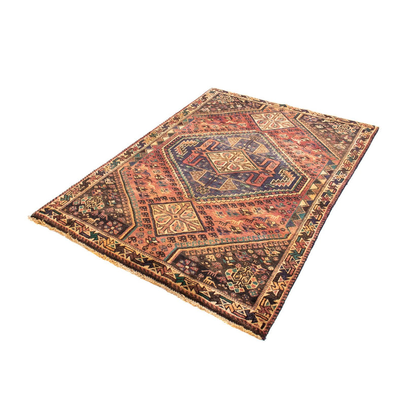 Alfombra persa - Nómada - 155 x 113 cm - rojo claro