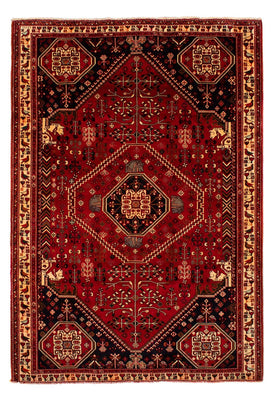 Alfombra persa - Nómada - 291 x 210 cm - rojo oscuro