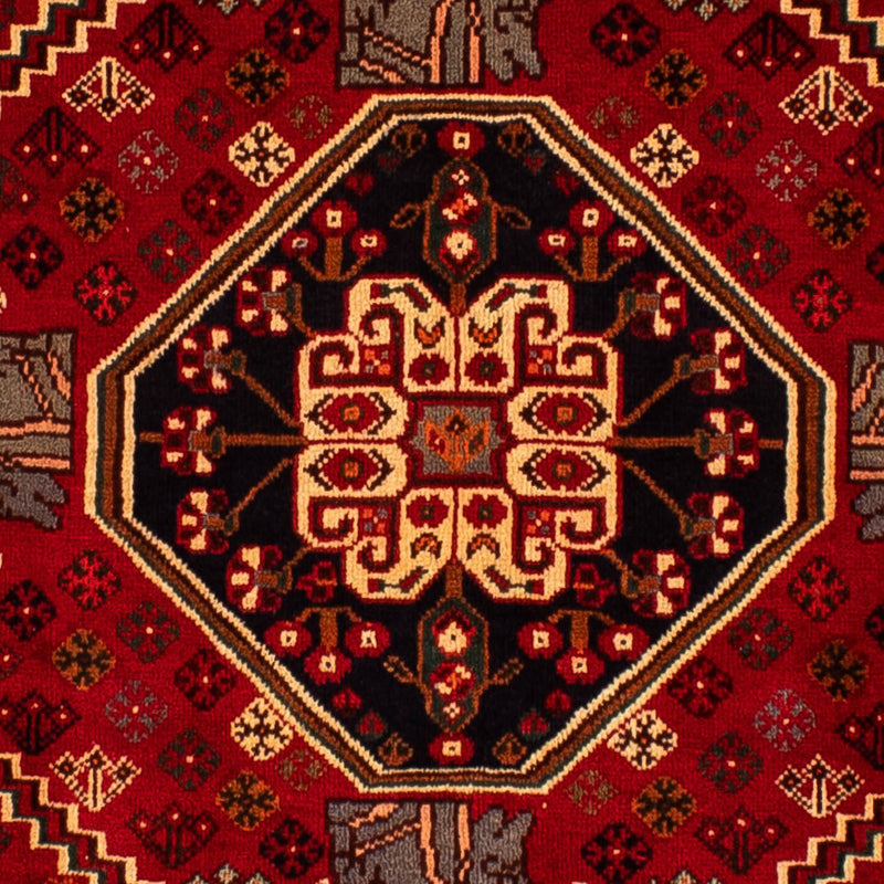 Alfombra persa - Nómada - 291 x 210 cm - rojo oscuro