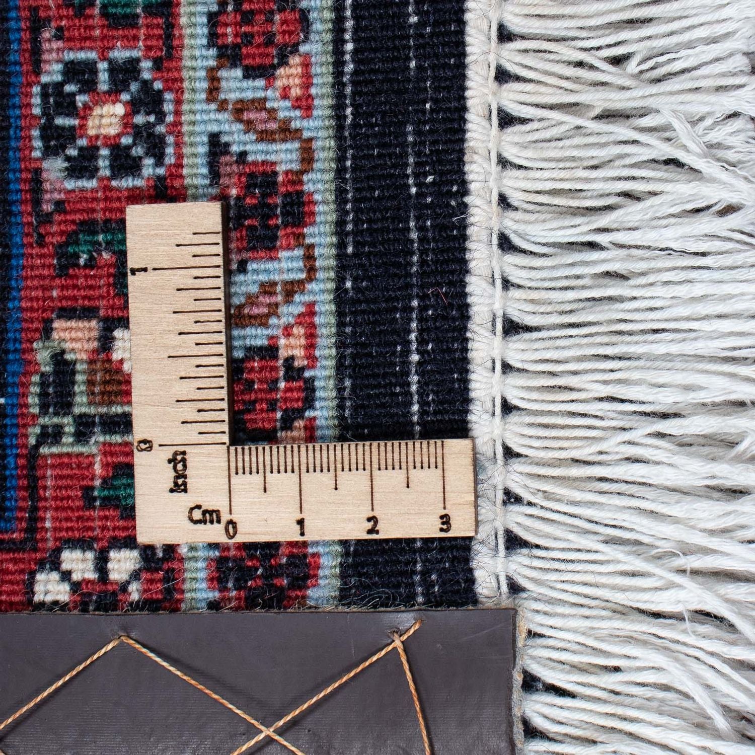 Alfombra persa - Bidjar - 200 x 131 cm - azul oscuro