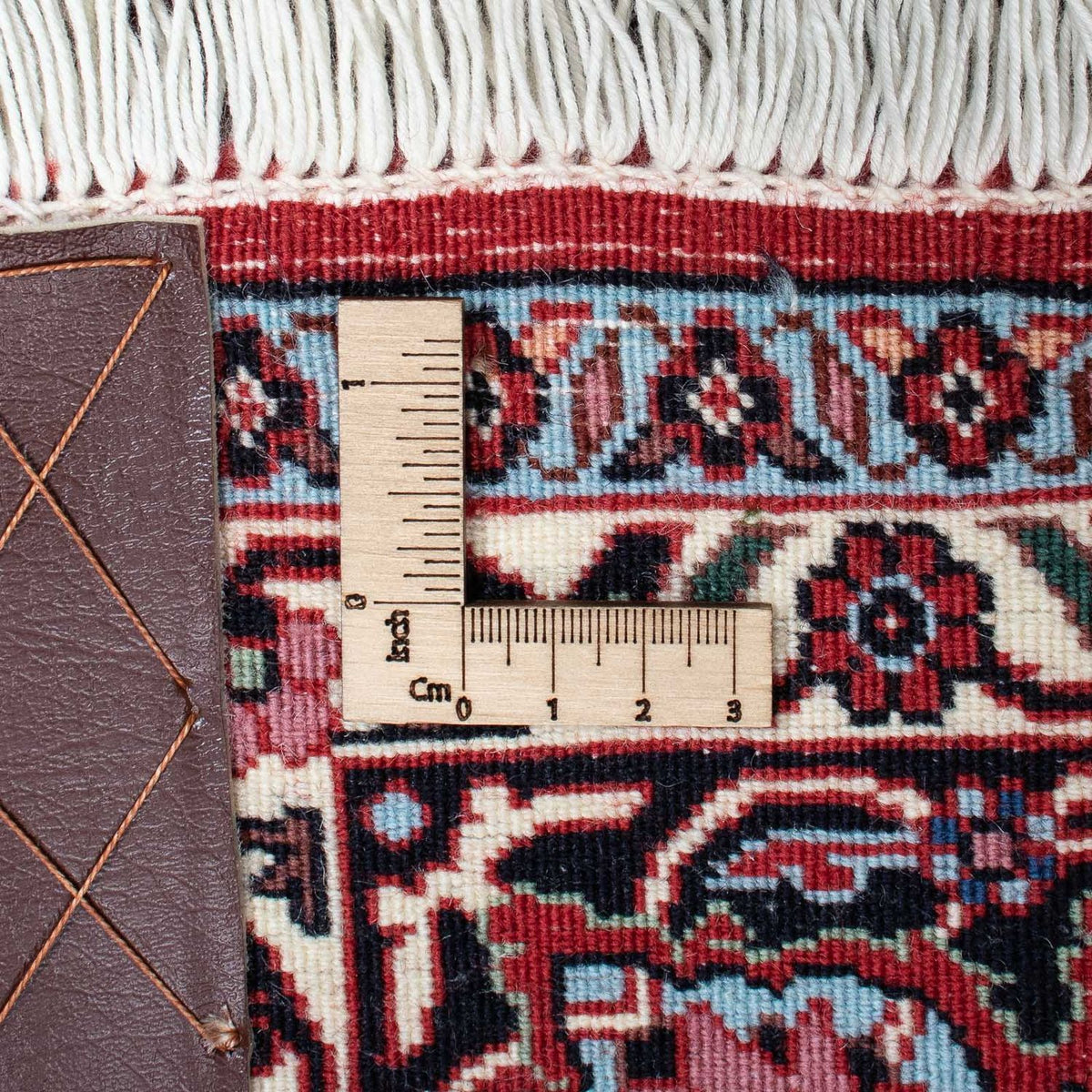 Alfombra persa - Bidjar - 200 x 130 cm - rojo