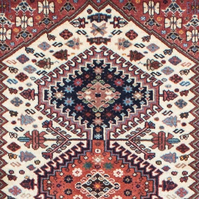 Alfombra de pasillo Alfombra persa - Nómada - 205 x 83 cm - beige
