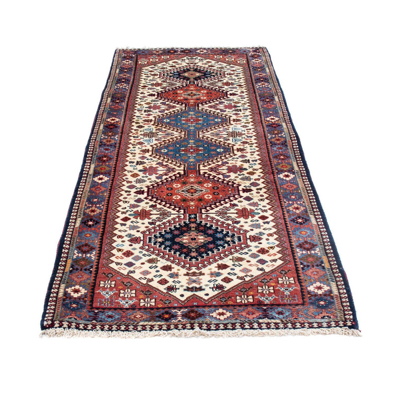 Alfombra de pasillo Alfombra persa - Nómada - 205 x 83 cm - beige