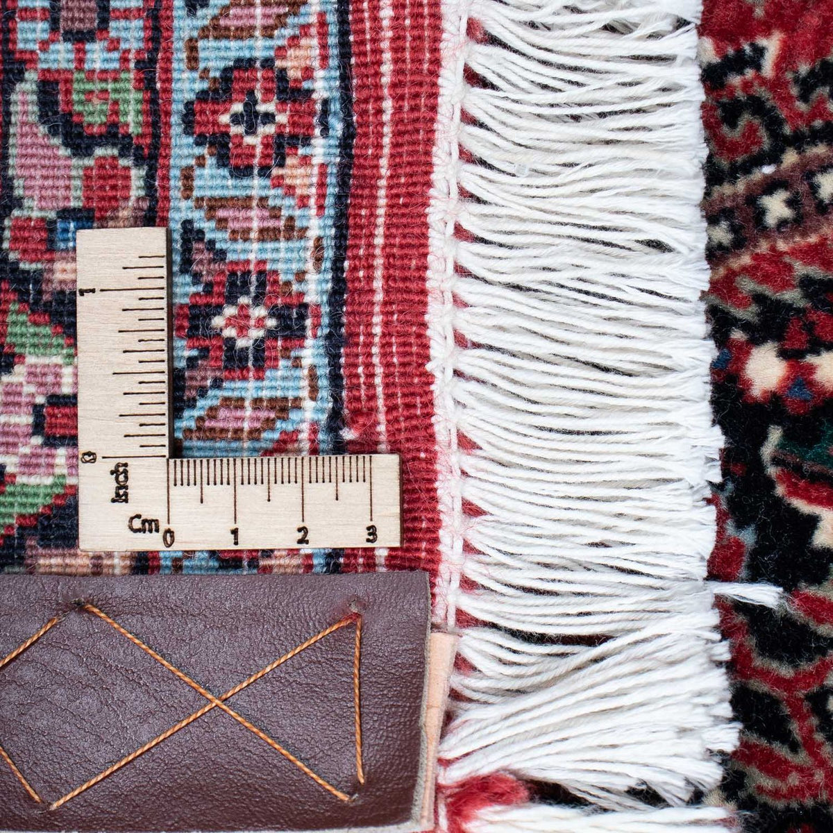 Alfombra persa - Bidjar - 208 x 134 cm - rojo