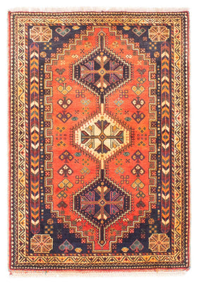 Alfombra persa - Nómada - 164 x 122 cm - rojo