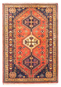 Alfombra persa - Nómada - 164 x 122 cm - rojo