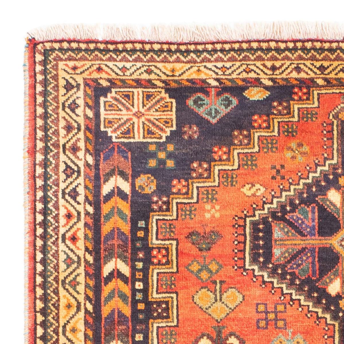 Alfombra persa - Nómada - 164 x 122 cm - rojo