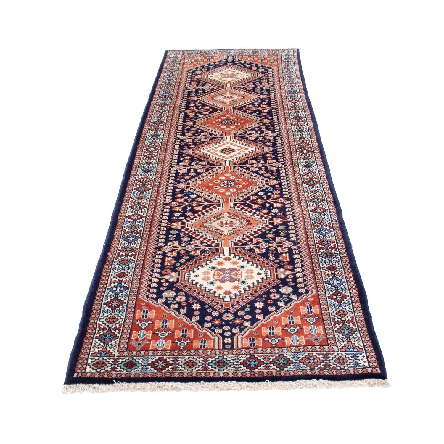 Alfombra de pasillo Alfombra persa - Nómada - 280 x 81 cm - multicolor
