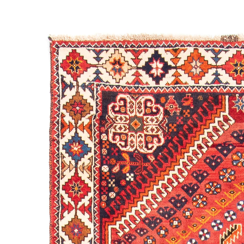 Alfombra de pasillo Alfombra persa - Nómada - 301 x 104 cm - rojo oscuro