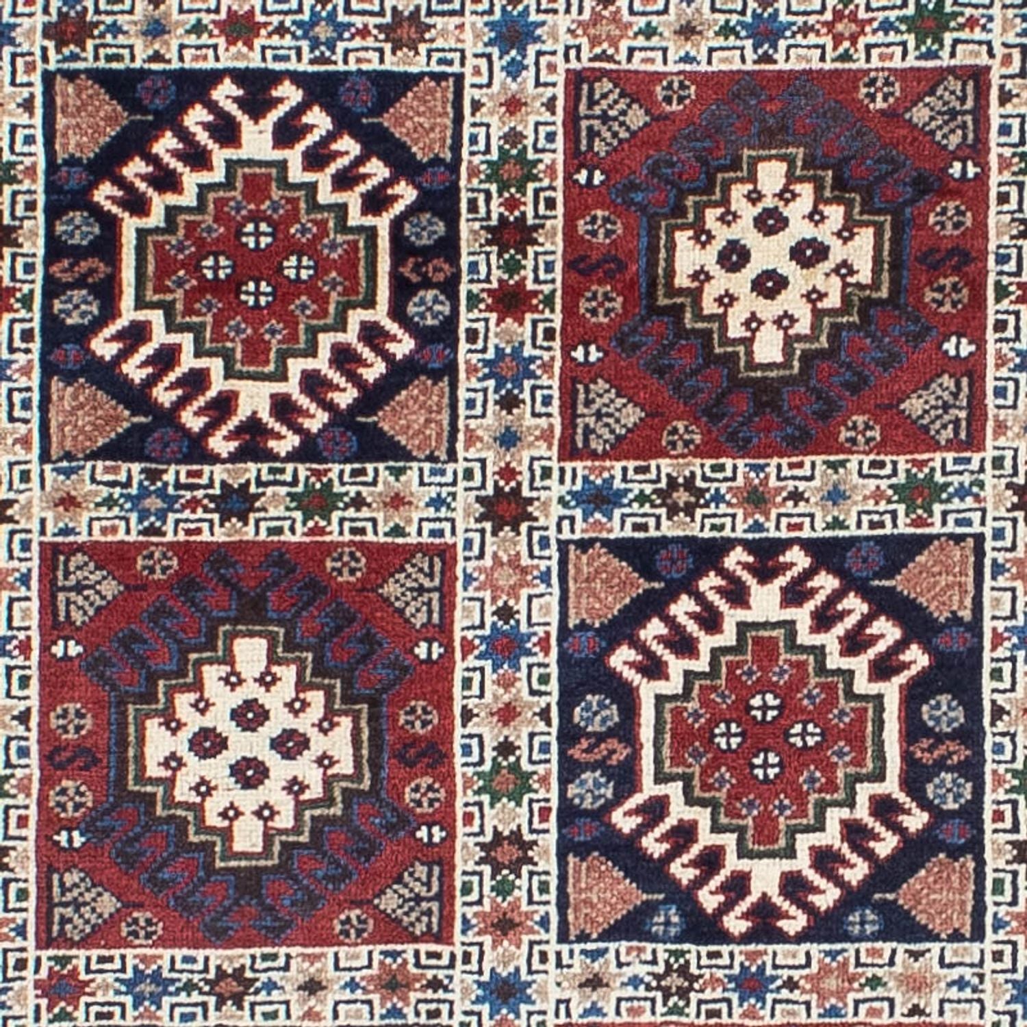 Alfombra de pasillo Alfombra persa - Nómada - 277 x 81 cm - multicolor