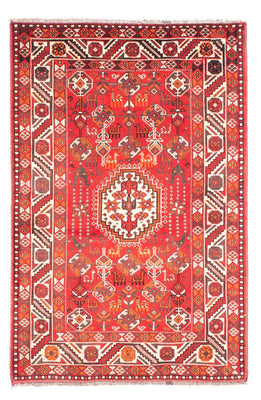 Alfombra persa - Nómada - 159 x 110 cm - rojo