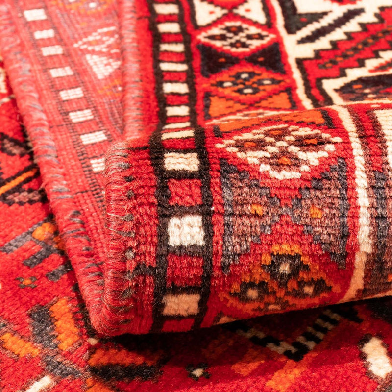 Alfombra persa - Nómada - 159 x 110 cm - rojo