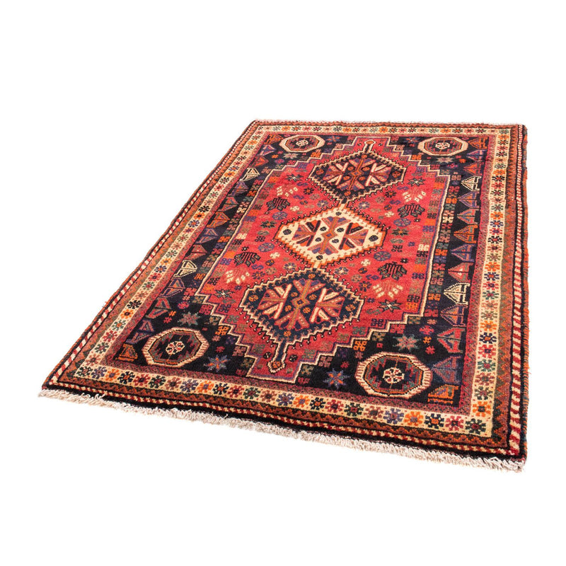Alfombra persa - Nómada - 163 x 118 cm - rojo oscuro
