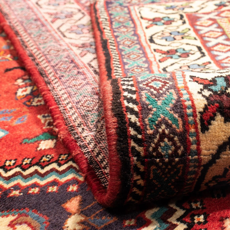 Alfombra persa - Nómada - 295 x 210 cm - rojo oscuro