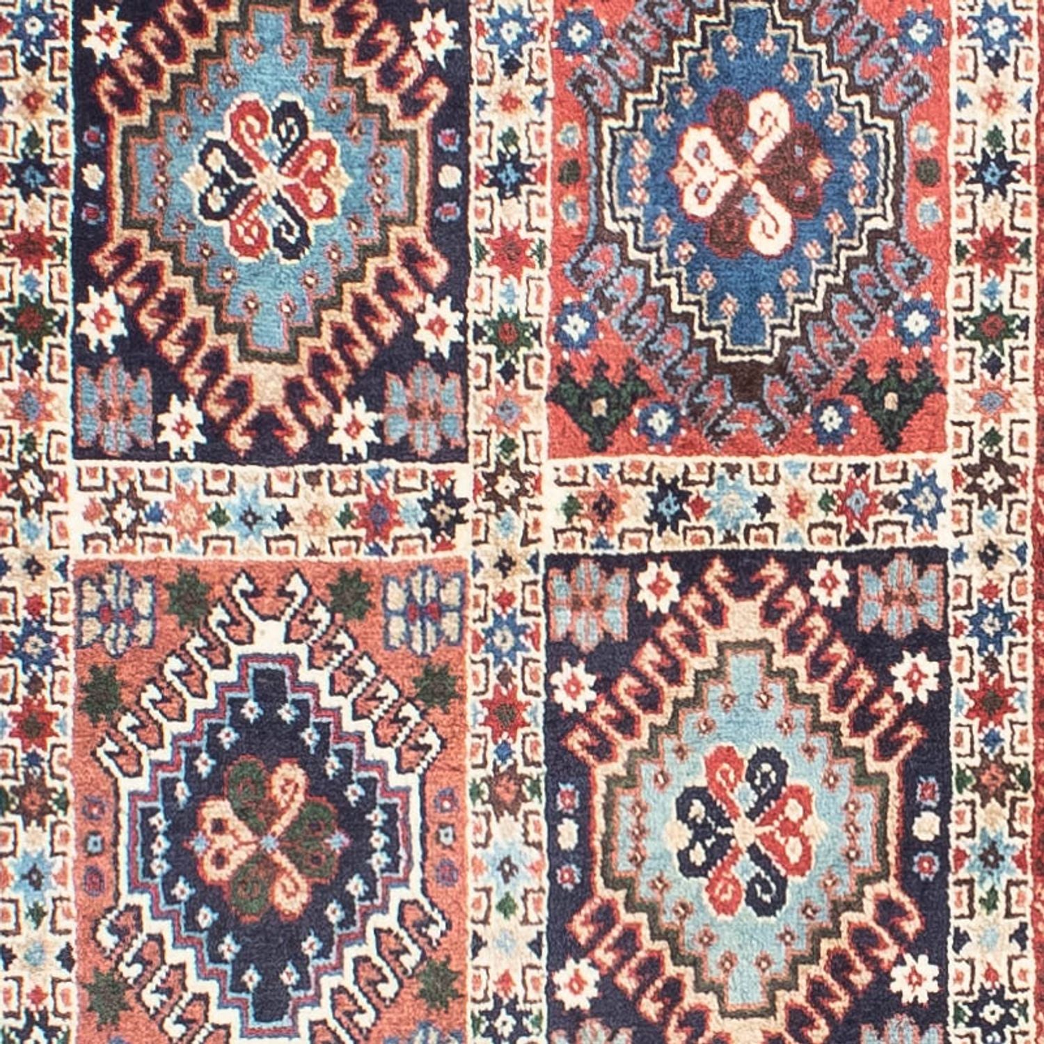 Alfombra de pasillo Alfombra persa - Nómada - 292 x 82 cm - multicolor