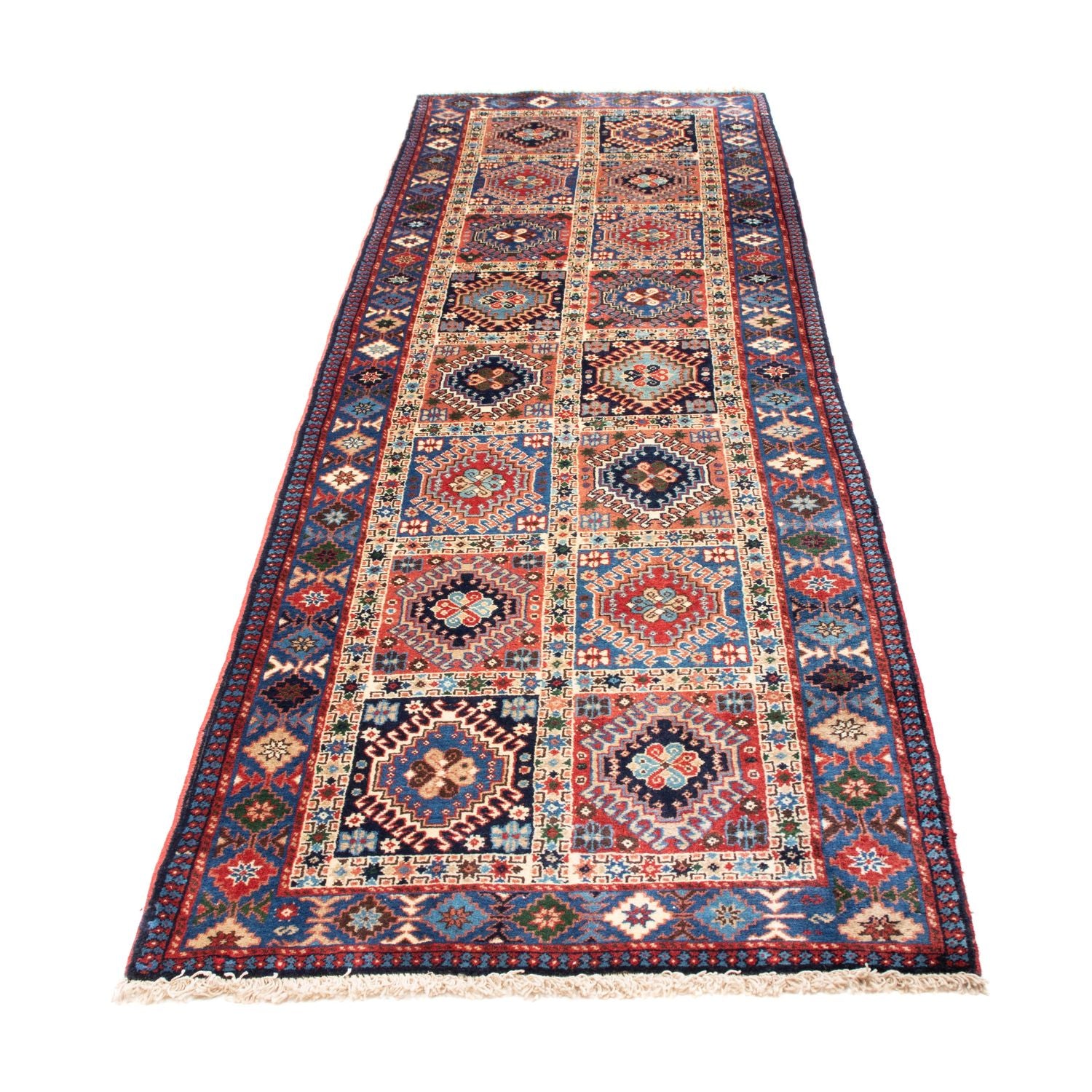 Alfombra de pasillo Alfombra persa - Nómada - 292 x 82 cm - multicolor