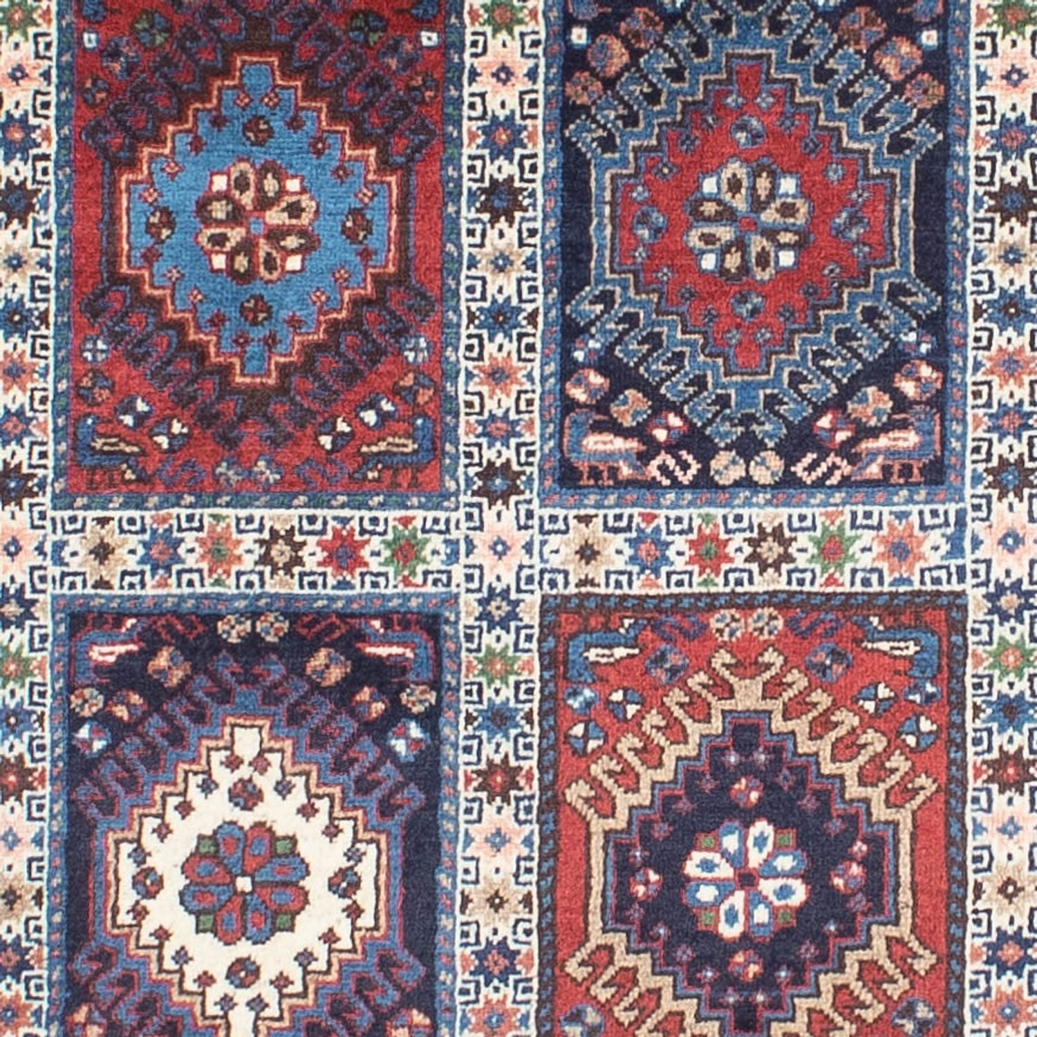 Alfombra de pasillo Alfombra persa - Nómada - 290 x 79 cm - multicolor