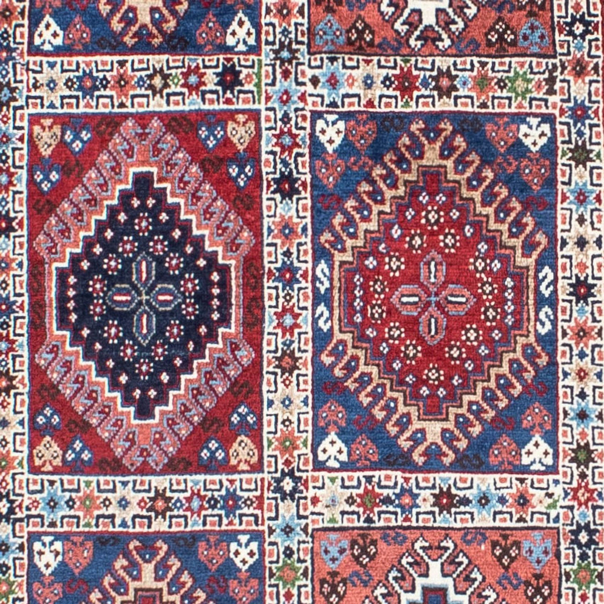 Alfombra de pasillo Alfombra persa - Nómada - 283 x 82 cm - multicolor
