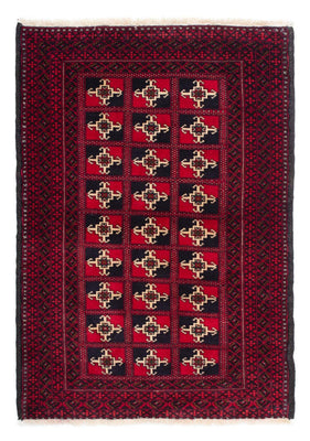 Alfombra Belutsch - 137 x 97 cm - rojo oscuro