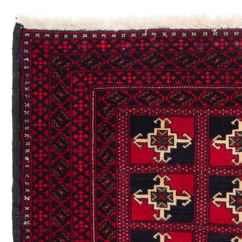 Alfombra Belutsch - 137 x 97 cm - rojo oscuro