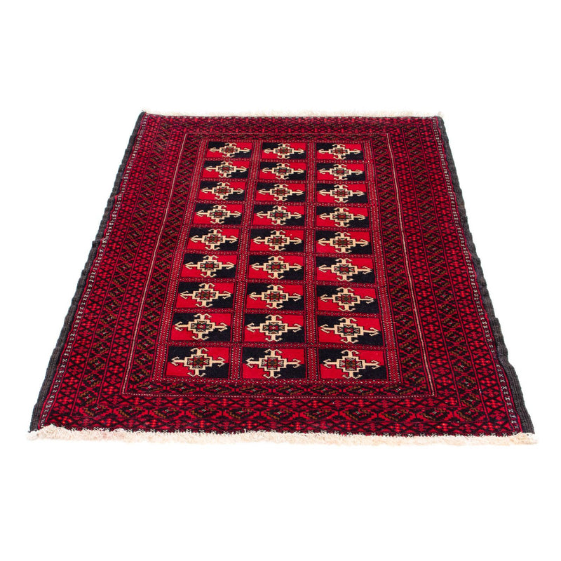 Alfombra Belutsch - 137 x 97 cm - rojo oscuro